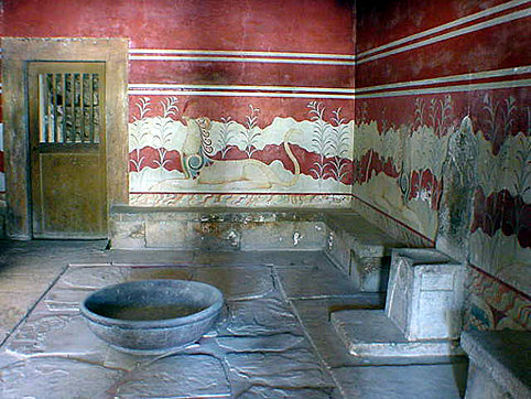 King Minos' Governmental Throne Room